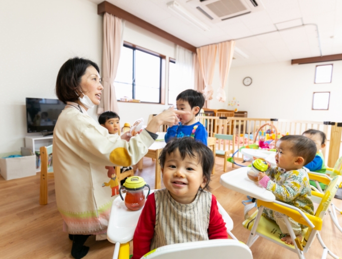 当院の託児所ひよこルームの特徴